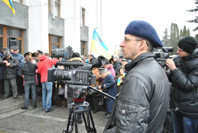 Тернопіль приєднався до всеукраїнського попереджувального страйку (Фоторепортаж) — фото 4