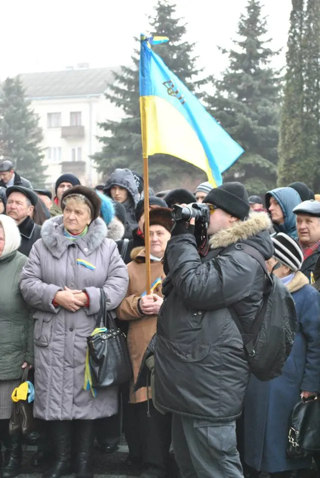 Тернопіль приєднався до всеукраїнського попереджувального страйку (Фоторепортаж) — фото 5