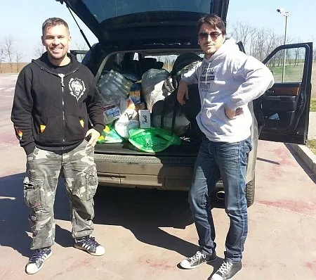 Сергій Притула і Геннадій Попенко побували у селищі Чонгар (Фоторепортаж) — фото 1