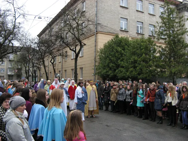 У Тернополі інсценізували подію, яка описана у Євангелії (Фоторепортаж) — фото 5