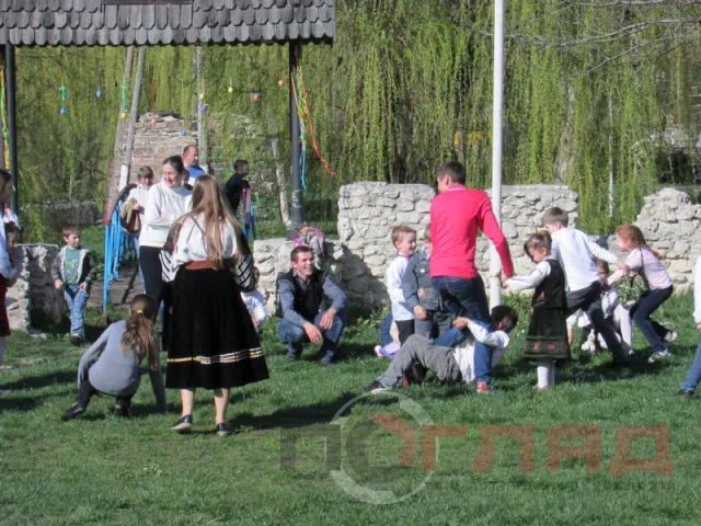 На обливний понеділок в парку «Топільче» відбулися ігри забави (Фоторепортаж) + (Відео) — фото 6