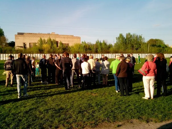 Скандал навколо забудови стадіону «Текстерно» (Фоторепортаж) + (Відео) — фото 2