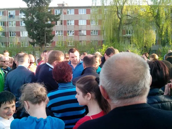Скандал навколо забудови стадіону «Текстерно» (Фоторепортаж) + (Відео) — фото 4