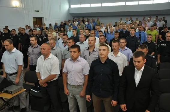 Правоохоронців які брали участь в антитерористичній операції, вітали з поверненням додому (Фото) — фото 2