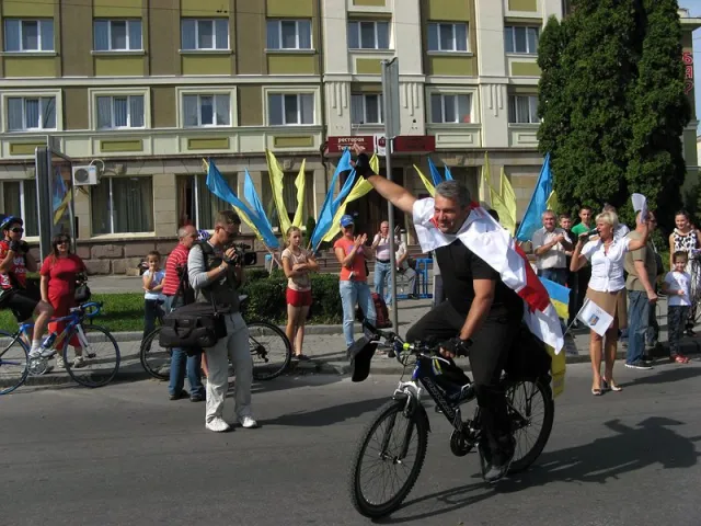 Тернополяни взяли участь у велопробізі «Тернопіль-Великі Бірки» (Фоторепортаж) — фото 6