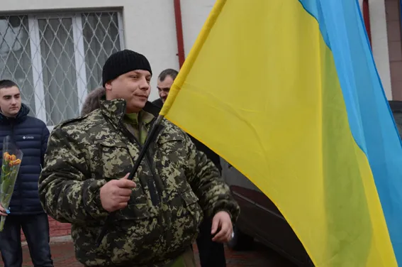 Із зони АТО повернулися правоохоронці Тернопільщини (Фото) + (Відео) — фото 1
