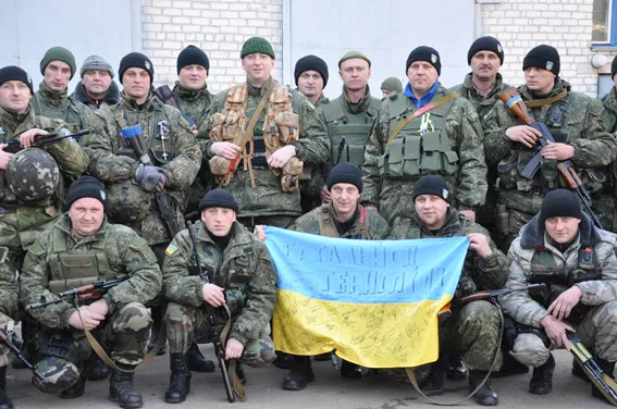 Із зони АТО повернулись бійці батальйону «Тернопіль» (фото) — фото 2