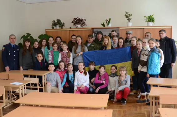 Бійці АТО подякували тернопільським школярам за підтримку (фото) — фото 5