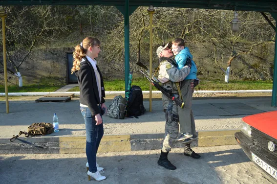 Бійці батальйону «Тернопіль» повернулися зі Сходу (фото) — фото 3