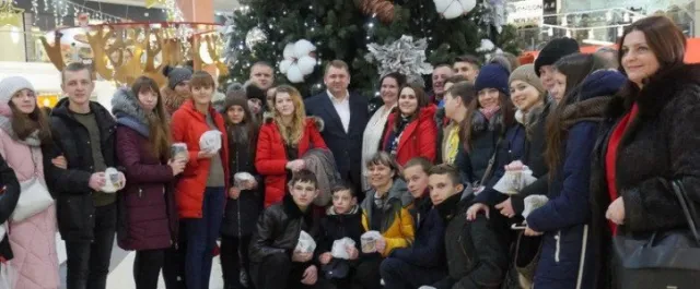 Більше 70 дітей з Донеччини відсвяткували Різдво на Тернопільщині — фото 1